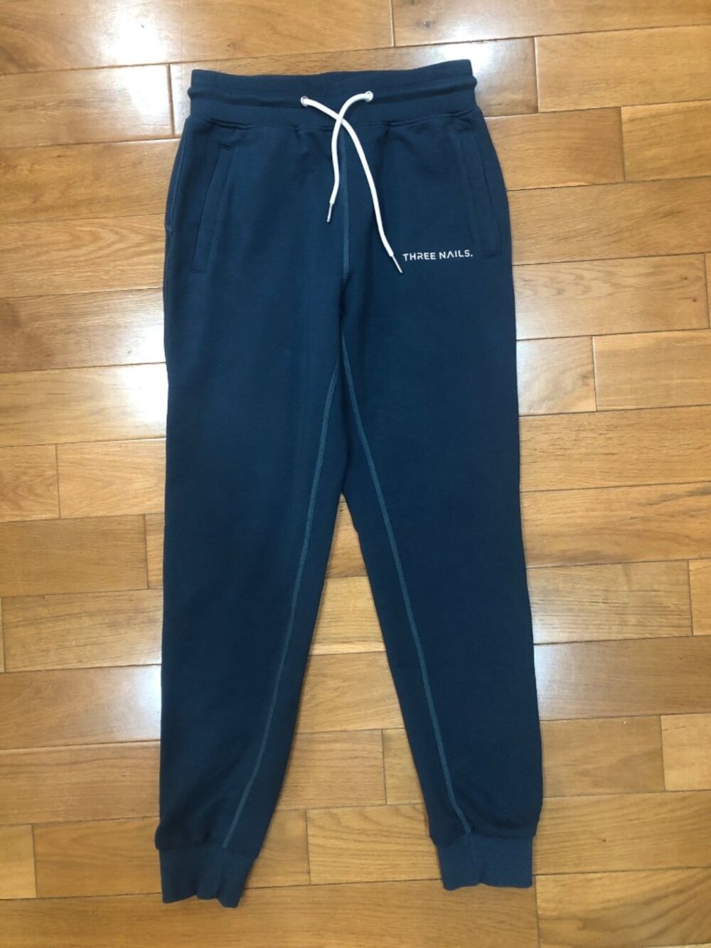 Three Nails PullOn Turquoise Performance Joggers Sz XS Premium Sporty Athleisure